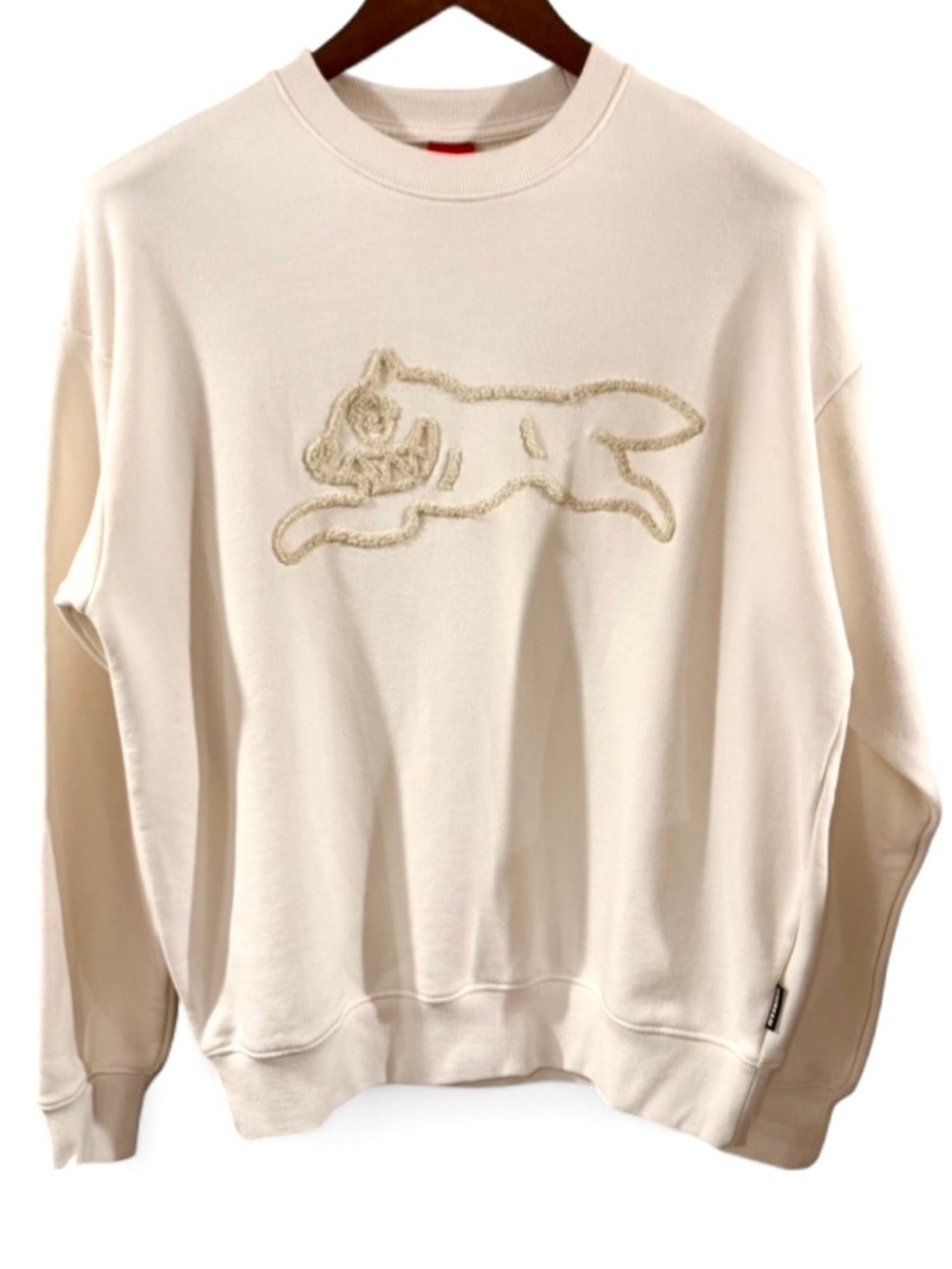 ICECREAM Chenille Embroidered Logo Crewneck Sweatshirt Size Men’s Small (NWT)